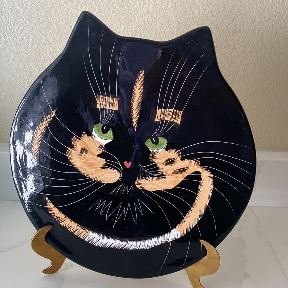 Mrs Cat Plate - Picture 5 of 5